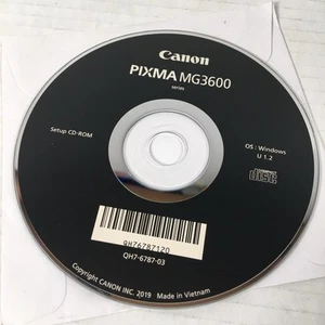 Canon Pixma MG3600 Series Setup CD-ROM QH76787120 QH7-6787-03 Windows U 1.2 - Picture 1 of 4
