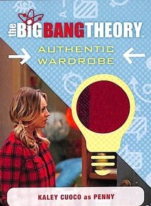 2016 CRYPTOZOIC BIG BANG THEORY PENNY KALEY CUOCO WARDROBE RELIC M01 SEASONS 6 7 - Picture 1 of 2