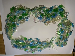 Vintage MCM Curtain Beads Only - Retro Plastic Door Divider see description  - Picture 1 of 3