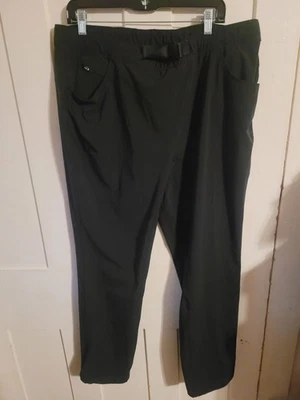 Eddie Bauer Womens Black Hiking Mercer Belted Pants Size 16 - Image 1 of 3