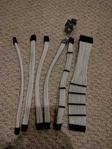 Thermaltake TtMod Sleeve Extension Power Supply Cable Kit, AC-050-CN6NAN-A3 - Picture 1 of 5