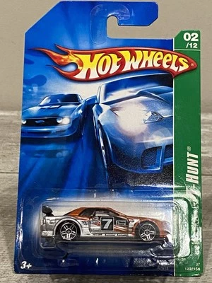 HOT WHEELS  2007 NISSAN SKYLINE TREASURE HUNT #122 MINTY CARD & BLISTER - Image 1 of 4