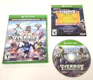 Override: Mech City Brawl (Microsoft Xbox One) Completo con Inserto - Probado - Imagen 1 de 2