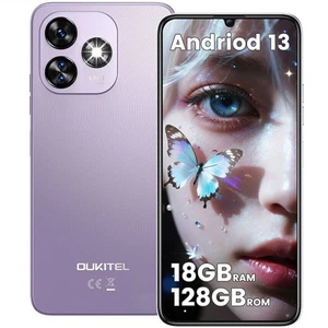 OUKITEL C51 4G Smartphone 18GB+128GB 5150mAh Dual SIM 6.8" Android 13 Handy /GPS - Bild 1 von 8