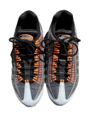 Nike Air Max 95 Kim Jones Mujer’s 9 Hombre’s 7.5 Tenis Total Naranja Negro Gris Foto 1 de 4