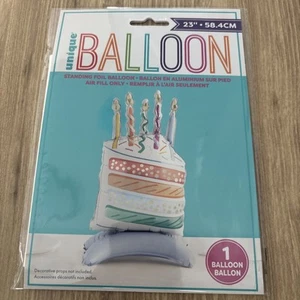 Unique Balloon Slice Of Cake 23 Inches - Picture 1 of 2