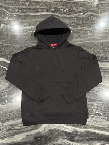 Supreme Satin Applique Hooded Sweatshirt Gray Size Large | eBay
