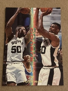 1995-96 Fleer - Doubke Double David Robinson #11 Spurs HOF NM+ - Picture 1 of 2