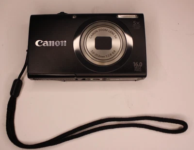 Canon PowerShot A2300 HD 16.0mp digital camera Black 32GB SD card used once - Image 1 of 4