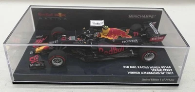 Minichamps Red Bull Azerbaijan GP 2021 1/43 Minicar - Image 1 of 3