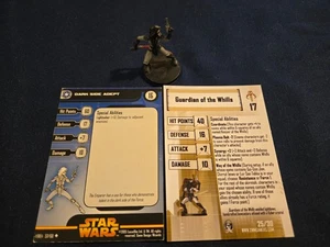 Star Wars Miniaturas Virtual + Tarjeta Reg Guardian of the Whills (Adepto del Lado Oscuro) - Imagen 1 de 1