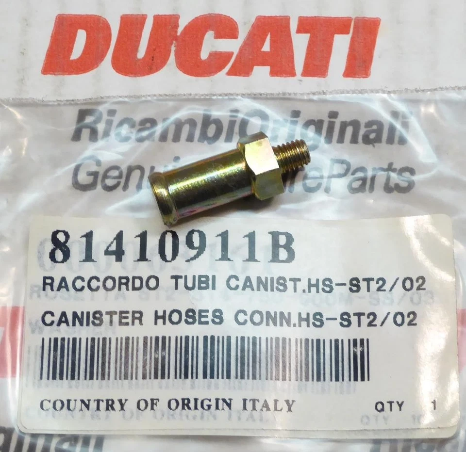 Ducati MH900e SS Monster ST 2002-2008 manguera de vapor accesorio accesorio 81410911B -W Foto 1 de 1