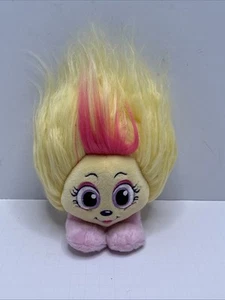 Zuru Shnooks yellow pink hair  and pink Feet 6" Plush  Stuffed Animal Toy - Picture 1 of 8