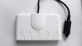PC Engine Controller Multi Tap model NEC PI-PD003 restored white