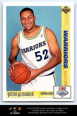 1991-92 Upper Deck BASKETBALL #10 Victor Alexander - Image 1 of 2