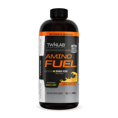 Twinlab AMINO FUEL 32 fl oz Líquido Amino MÚSCULO DE CONSTRUCCIÓN NARANJA *Envío GRATIS* Foto 1 de 4
