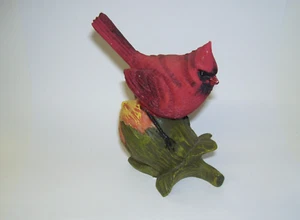 Vintage Decorative Red Bird Cardinal Figurine - Picture 1 of 3