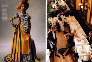 1998 Steven Meisel Carolyn Murphy 21-seitiges MAGAZIN EDITORIAL Absolute Couture - Bild 1 von 11