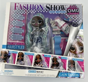 LOL Surprise OMG Fashion Show Style Edition Lady Braids Fashion Doll - Picture 1 of 12