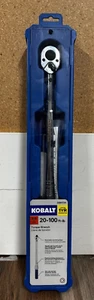 Kobalt 3/8-in Drive Click Torque Wrench (20-ft lb to 100-ft lb) 2884734 - Picture 1 of 2