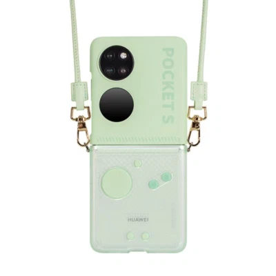 NUEVO HUAWEI Diseñado Autorizado Colorido Plegable Estuche Cubierta Para HUAWEI Bolsillo S Foto 1 de 4