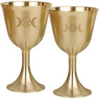  2 Pcs Copper Goblet Decorative Holy Cup Desktop Accessories