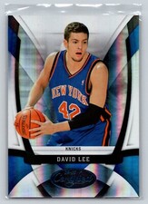 2010 Panini Certified Mirror Blue Materials #91 David Lee /100