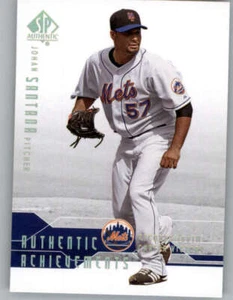 2008 SP Authentic Authentic Achievements #AA13 Johan Santana (ref 154199) - Picture 1 of 2