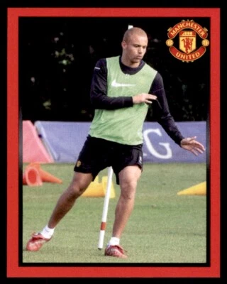 Panini Manchester United 2008 - Wes Brown in training No. 46 - Image 1 of 2