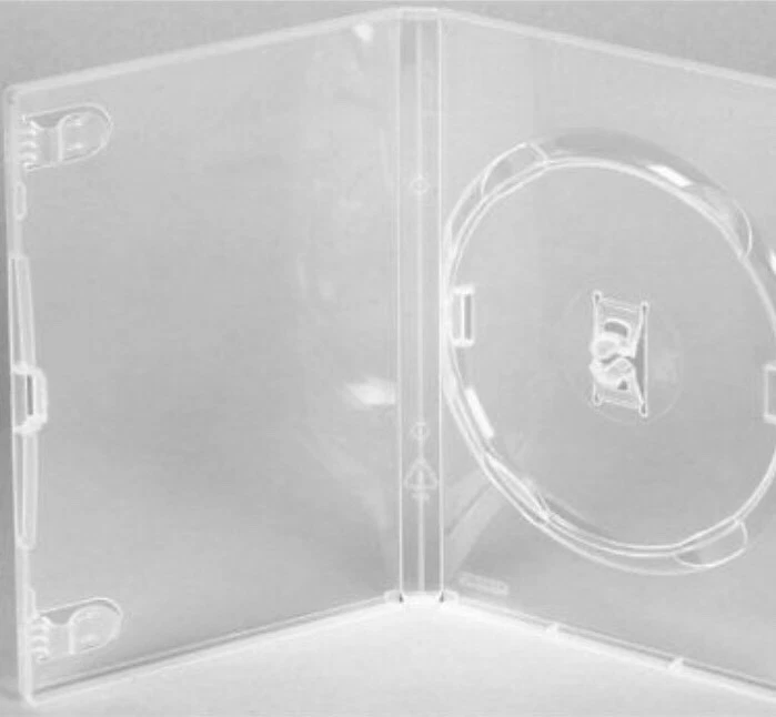 500 X HIGHEST QUALITY AMARAY CLEAR DVD CASES 14MM SPINE + FREE 24HOUR DELIVERY - Image 1 of 1
