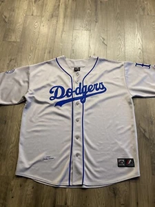 Men's Gray Dodgers Jackie Robinson 42 Cooperstown Collection Jersey See For Size - Picture 1 of 11