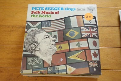 PETE SEEGER "FOLK MUSIC OF THE WORLD" LP [NEW SEALED] 12" VINYL RECORD  Foto 1 de 4