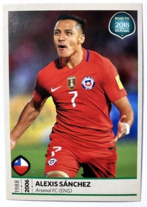 2018 FWC ROAD TO RUSSIA Panini Sticker #335 ALEXIS SANCHEZ Chile - Picture 1 of 2