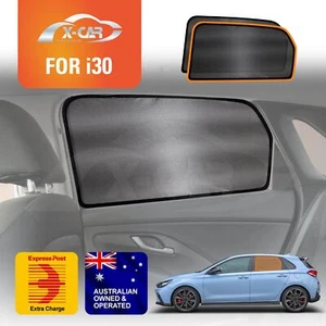 Rear Window Sun Shade for Hyundai i30 Hatch 2018-25 Car Sun Blind Mesh - Picture 1 of 9