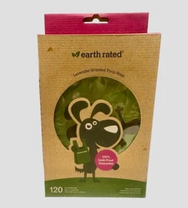 120 Bags Lavender Scented Earth Rated Extra Strong Leak-Proof Poop Bags Dog/Pets - Picture 1 of 1