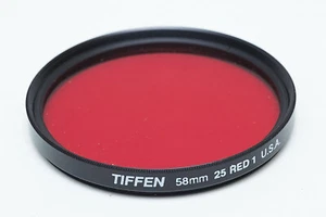 Tiffen 25 Red 58 mm Filter - Used in good condition, no case. - Picture 1 of 1