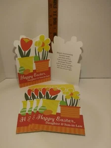 Brand New! 6 pack Hallmark Easter Cards w/ Envelopes For Daughter & Son-in-law - Picture 1 of 9