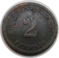 2 Pfennig 1875 (D)  ## D5-2E