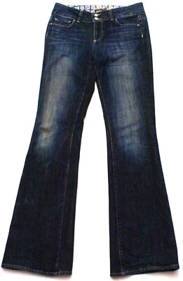 Paige Hidden Hills Flare Jeans Womens 28, Low Rise Blue Denim (29X34) - Image 1 of 4