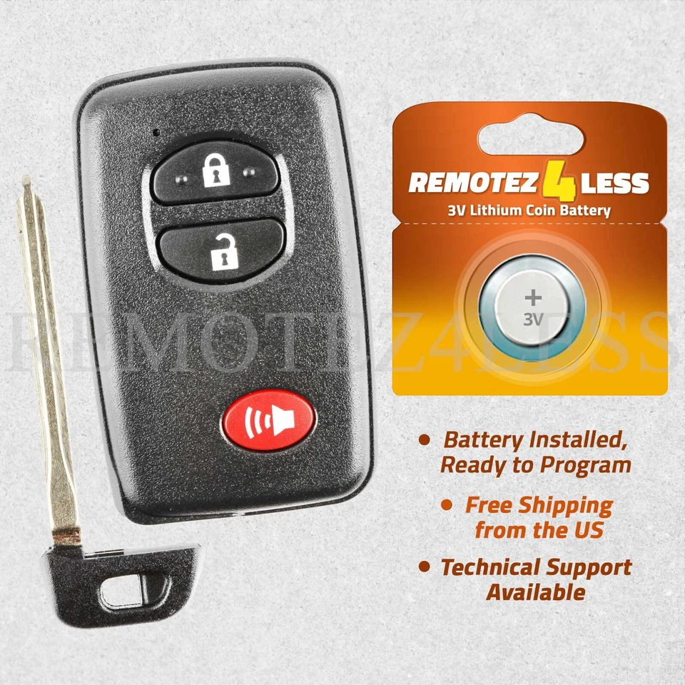 For 2010 2011 2012 2013 2014 2015 2016 Replacement Toyota Prius V Remote Fob — 第 1/1 张图片