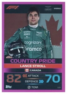 #325 LANCE STROLL (COUNTRY ORGULLOS) TURBO PARALELO ATTAX 2023 - Imagen 1 de 1