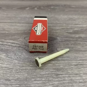 Tubo de combustible Briggs & Stratton 297219 lote antiguo pieza genuina - Imagen 1 de 5