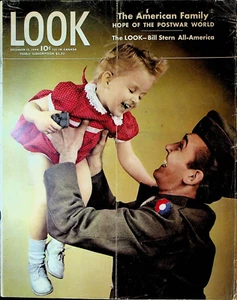 Look Magazine December 12 1944 WWII Georgia Carroll Sonny Tufts Diana Lynn - Picture 1 of 2