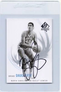 2010/11 SP Authentic #30 Brad Daugherty North Carollina Signed Auto *J9259 - Picture 1 of 2