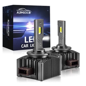 For Jaguar XKR Base Coupe 2-Door 2003-2009 D1R D1S LED Headlight Bulbs Kits - Picture 1 of 9