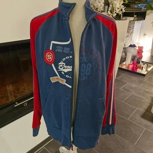 S.Oliver S. Oliver Pullover Pulli  blau/rot Gr. L/XL (XL steht drin) - Bild 1 von 8