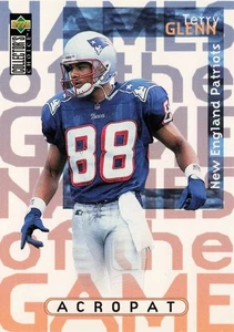 Terry Glenn 1997 Collector's Choice Names of the Game #77 - Picture 1 of 2