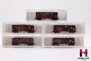 Micro Trains Pennsylvania 33' Twin Bay Hopper Cars With Loads | NEW - Picture 1 of 6