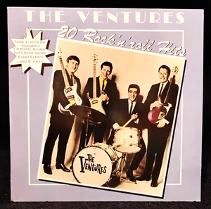 VENTURES "20 ROCK 'N' ROLL HITS" (RARE "MINT" HOLLAND VINYL / 1ST REL-1979) - Picture 1 of 9
