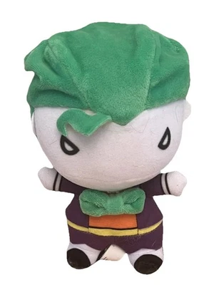 Muñeca de peluche Justice League Joker superhéroe pelo verde difícil de encontrar juguete fábrica Foto 1 de 4